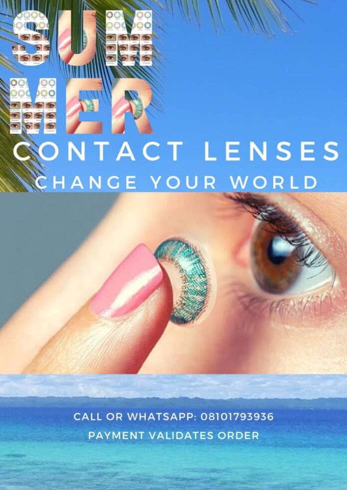 summer contact lens