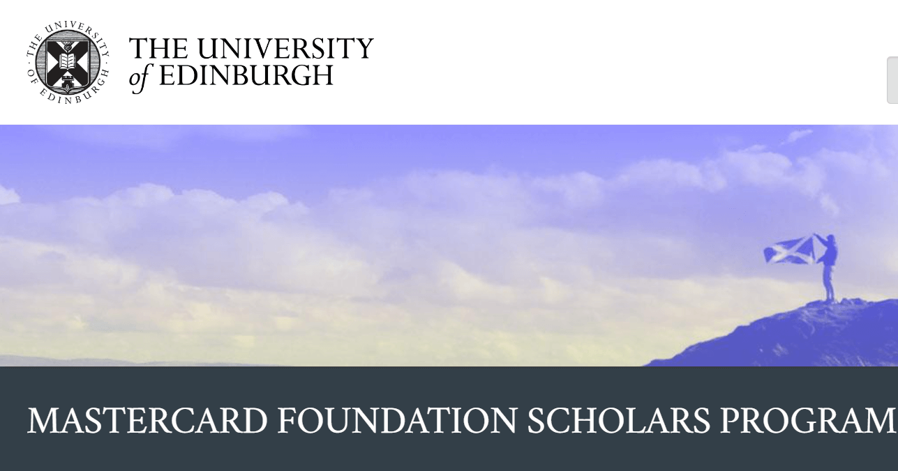 Mastercard Scholar program: University of Edinburgh